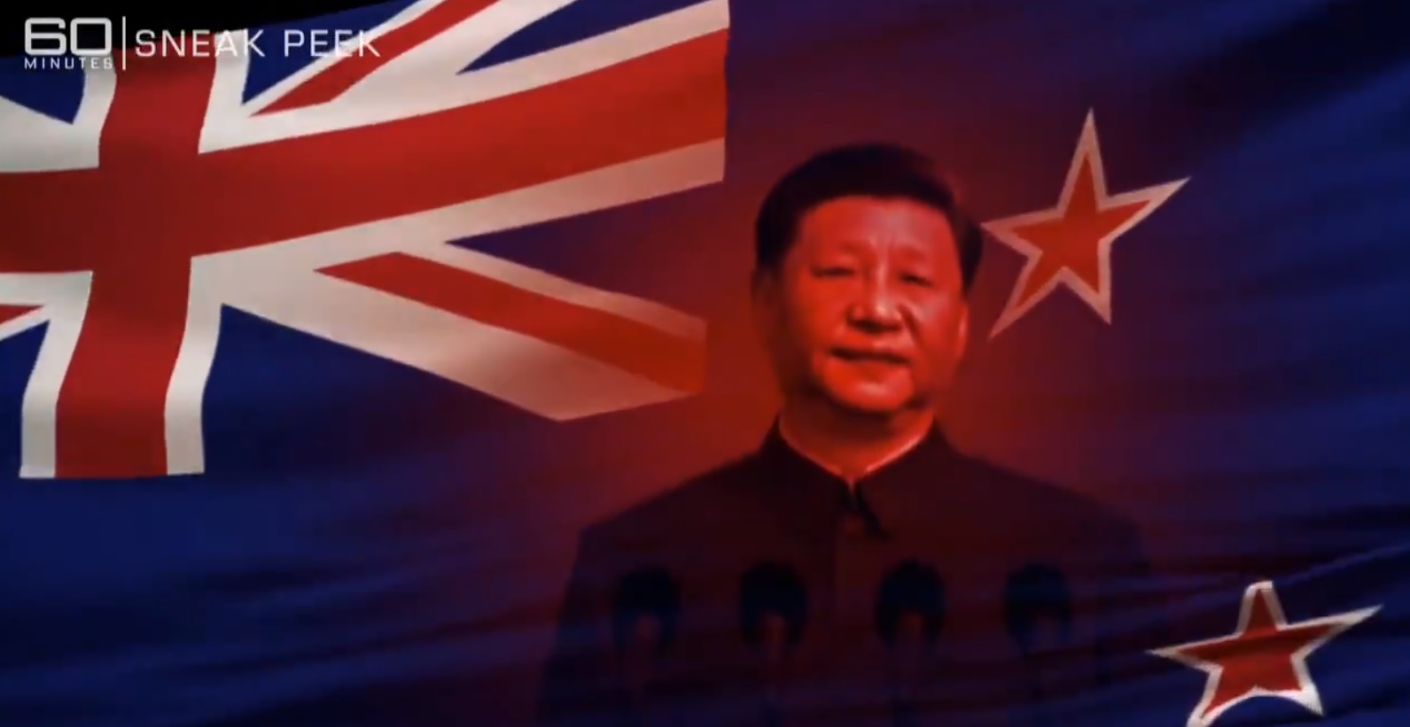 A screenshot of the 60 Minutes promo. (Photo / Twitter)