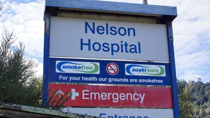 After assaulting a woman, Leonard Walterfang was taken to Nelson Hospital for assessment of his level of intoxication. While there, he kicked an emergency doctor in the groin. Photo / NZME