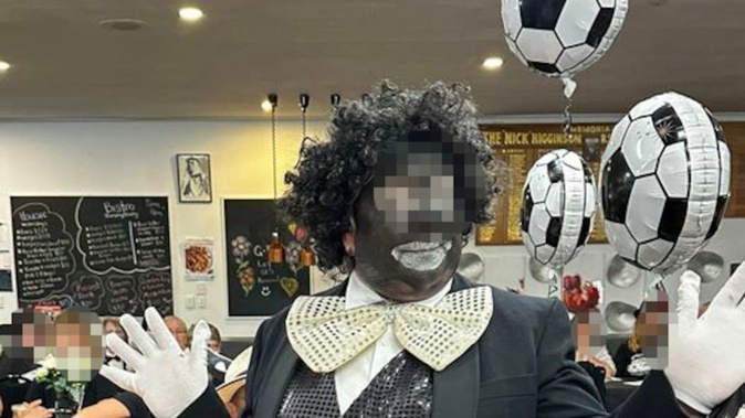 Matamata RSA initially said the offensive costume was not offensive. Photo / Supplied