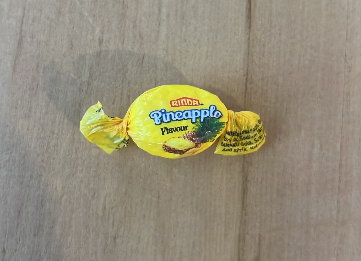 The New Zealand Drug Foundation is warning people not to consume Rinda brand pineapple lollies after a potentially lethal amount of methamphetamine was found in a lolly wrapped in the brand’s packaging. Photo / NZ Drug Foundation