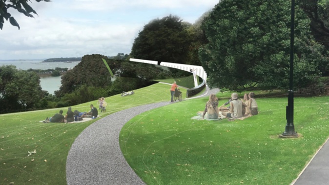 Proposed Erebus memorial design. (Photo / Ministry of Culture and Heritage)