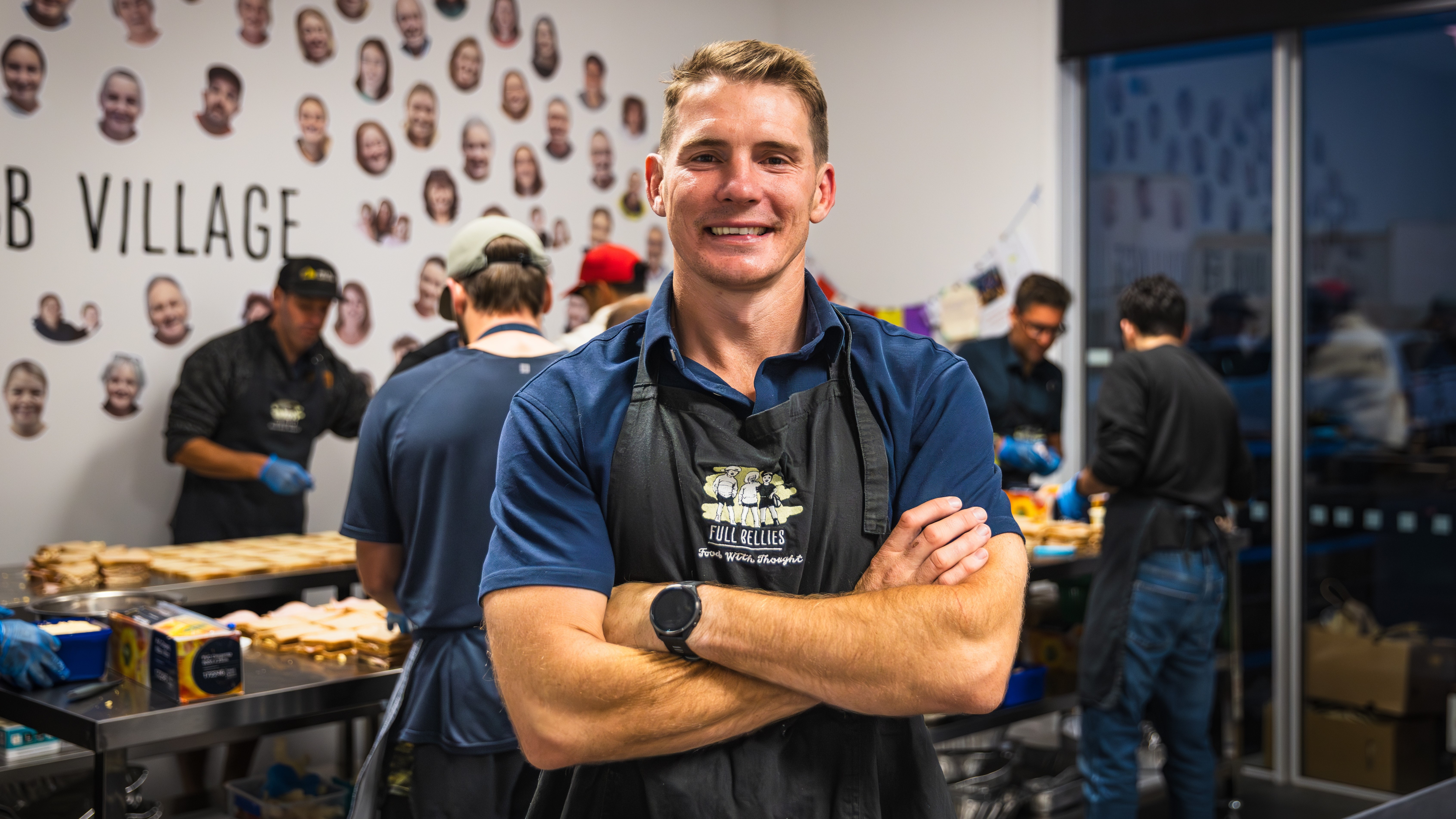 Running for Full Bellies: Former All Black laces up shoes for charity run 