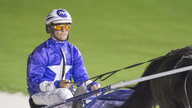 Harness racing driver Nigel McGrath. Photo / Supplied