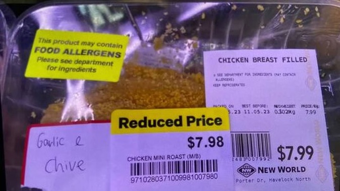 One vigilant shopper spotted the "massive" discount at their local supermarket.
