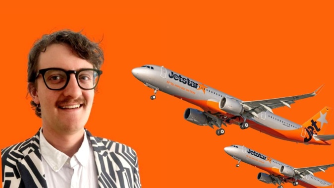 Tyrone Barugh, a director of a law firm Spilt Milk in Wellington, argued Jetstar owes him thousands of dollars in fees. Photo / Supplied