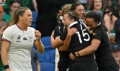 The Black Ferns finished third at the Rugby World Cup. Photo / AFP
