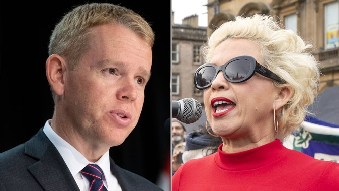 Posie Parker has warned Prime Minister Chris Hipkins about blocking her entry to New Zealand. Photo / Mark Mitchell/ Getty Images