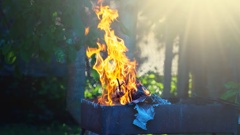 The man took her clothes to the backyard and set them on fire. Photo / 123RF