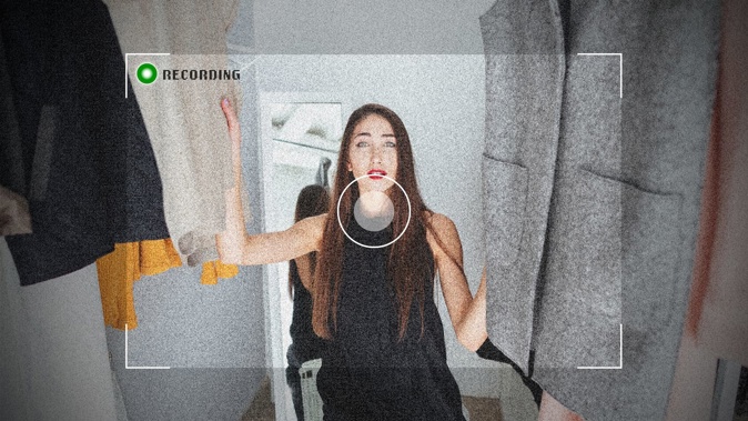 An Auckland man has admitted making intimate visual recordings of 64 women, some of them in a Newmarket clothing store changing room. Illustration / Paul Slater