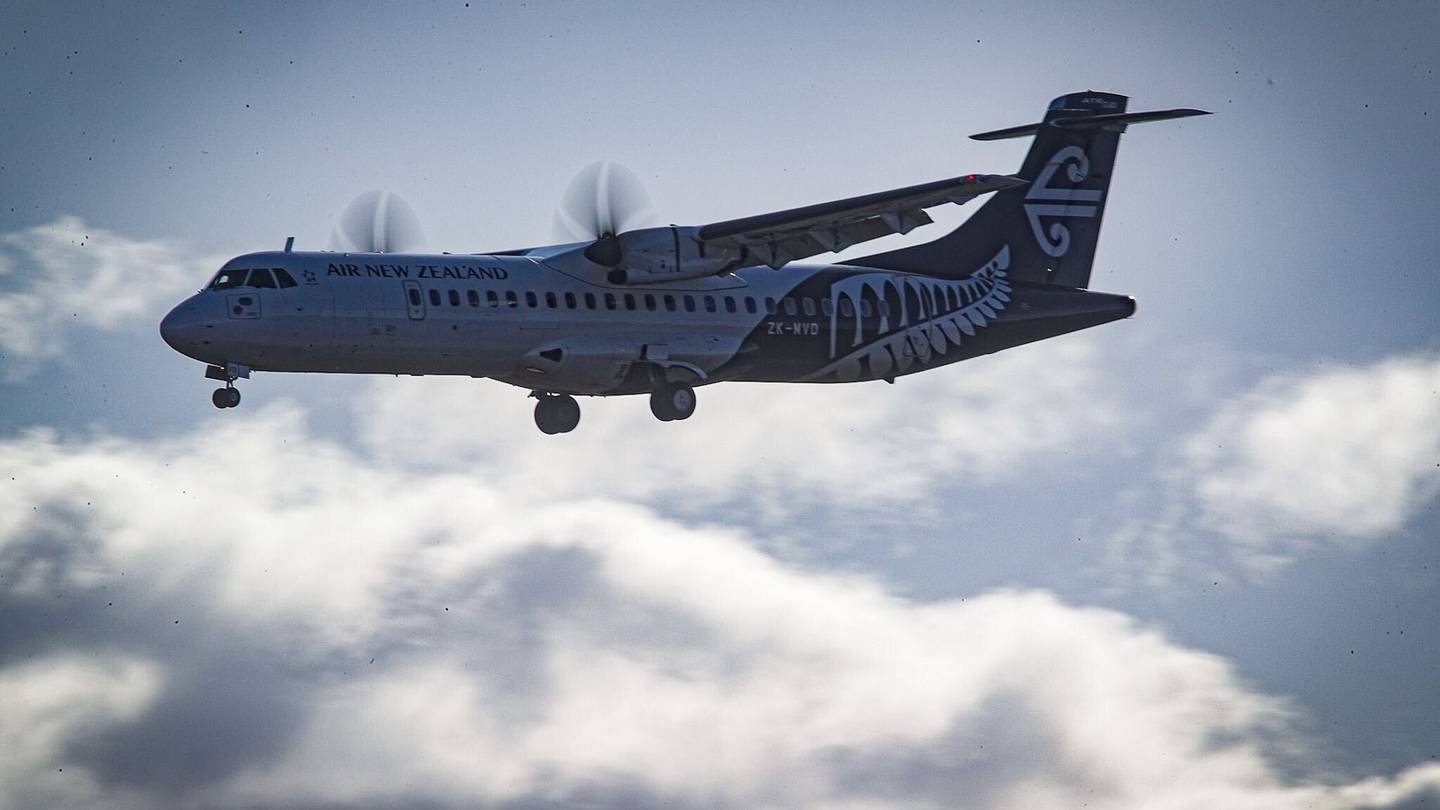 Air NZ is keeping the temporary service running out of Hawke's Bay Airport. Photo / Warren Buckland
