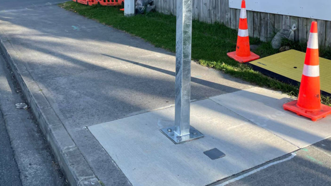 You shall not pass (without a sidestep). Safety concerns have been expressed for the visually impaired and those using mobility scooters. (Photo / Supplied)
