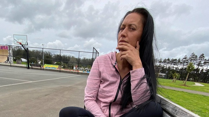 Kim Helmbright, clairvoyant, speaking to the Herald in Kerikeri. Photo / David Fisher