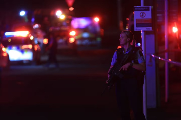 Police are on Tuarangi Rd in Grey Lynn, Auckland, after reports someone was injured following a shooting. Photo / Hayden Woodward