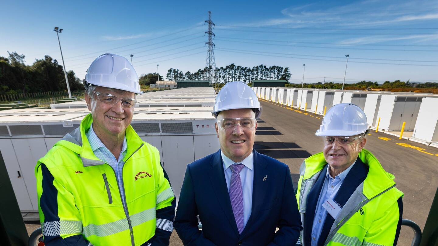 Big grid-scale battery opened to help keep the lights on at winter peaks