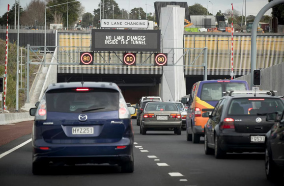 The 2.4km Waterview Tunnel between Pt Chevalier and Mt Roskill opened in July 2017, and cost $1.4b to build. Photo / Dean Purcell.