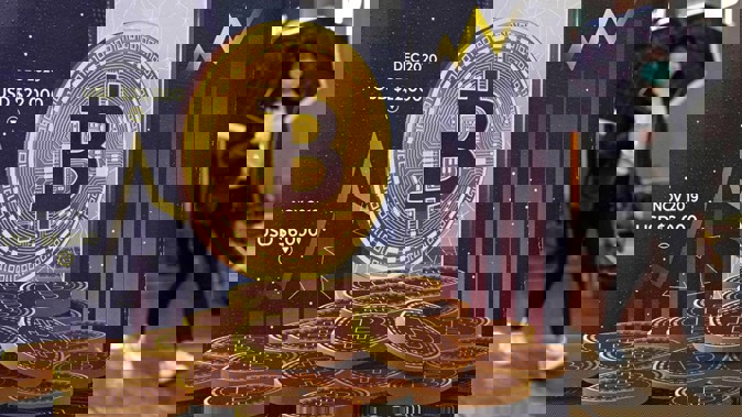 Bitcoin slumped to a two-year low, following the sudden collapse of crypto exchange FTX Trading, which has been forced to sell itself to larger rival Binance. Photo / AP