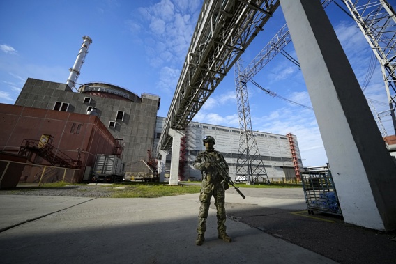 The head of the United Nations' nuclear watchdog Rafael Grossi is expressing growing anxiety about the safety of the Zaporizhzhia Nuclear Power Plant, after the governor of the Russia-occupied area ordered the evacuation of a town where most plant staff live amid ongoing attacks in the area. Photo / AP