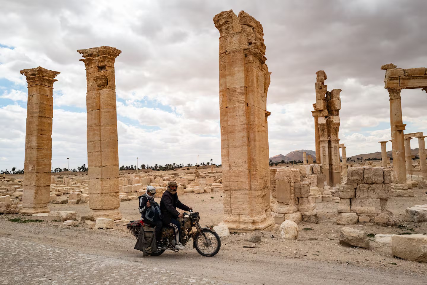 US officials blame Isis for attack on American troops after a joint patrol in Syria’s Palmyra