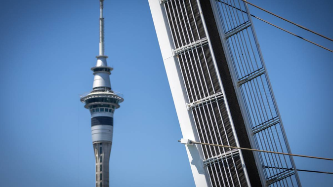 The Wynyard Crossing bridge was constructed for $3.7 million and opened in 2011. Photo / Michael Craig