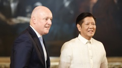 Prime Minister Christopher Luxon and the Philippines' president Ferdinand "Bongbong" Marcos Junior. Photo / Pool | Getty Images)