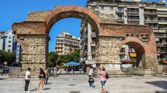 Arch Of Galerius In Thessaloniki. Photo / Supplied