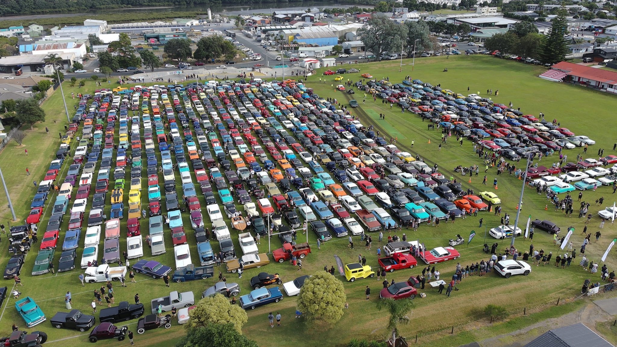 Dreary weather unable to dampen spirits ahead of $4m car auction 
