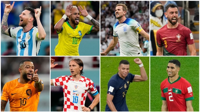 The Fifa World Cup quarter-finals are here. Photo / AP