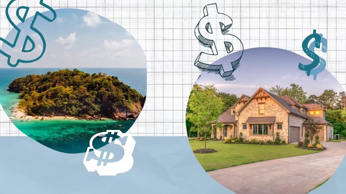 Why buy a fancy Auckland home when you could own an island?