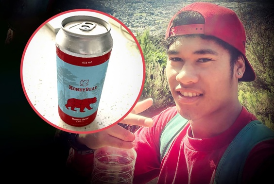 Aiden Sagala of Auckland in April 2020. Sagala died after drinking beer allegedly contaminated with methamphetamine. Photo / Supplied