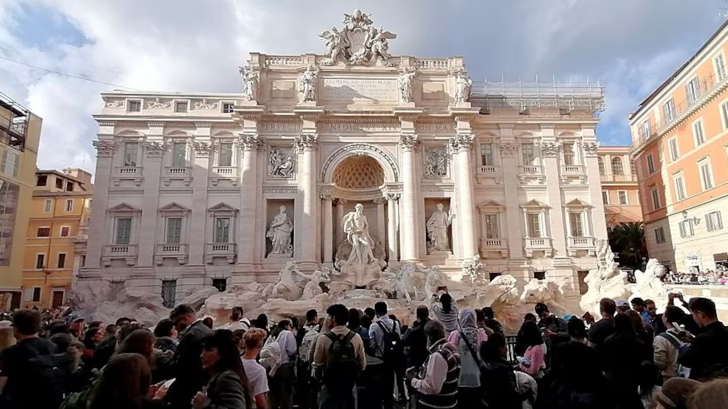 Rome Trevi Fountain to charge tourists $4 to stand on steps for photos