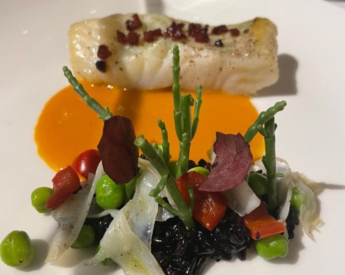The line-caught Turbot at Boutary in Paris. Photo / Supplied