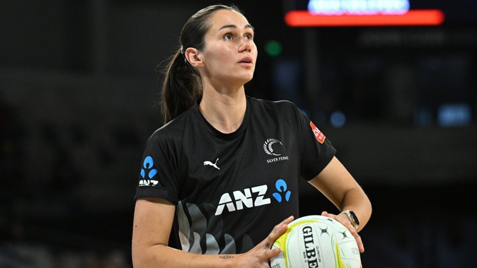 Silver Ferns captain Ameliaranne Ekenasio. Photo / Photosport