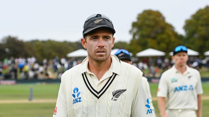 Tim Southee leads the Black Caps as they chase World Test Championship points in Sri Lanka. Photo / Photosport