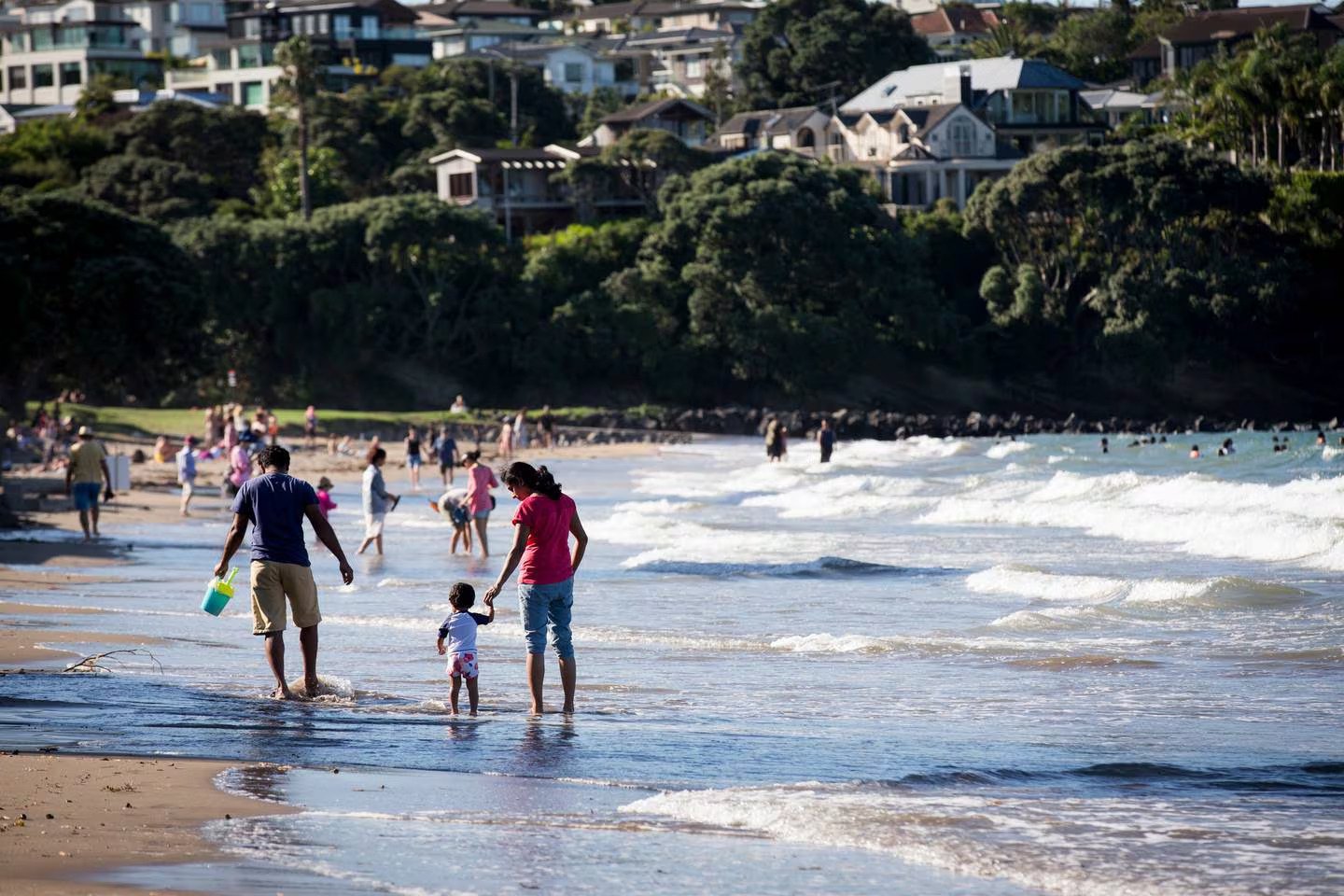 Milford Beach is a popular destination. Photo / Dean Purcell