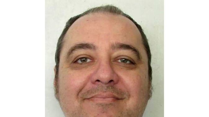 Inmate Kenneth Eugene Smith, who was convicted in a 1988 murder-for-hire slaying of a preacher's wife. Alabama will be allowed to put Smith to death with nitrogen gas, clearing the way for what would be America’s first execution under a new method the inmate’s lawyers criticise as cruel and experimental. Photo / AP