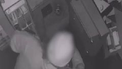CCTV footage of a staff member allegedly stealing cash from the Shakespeare Tavern. (Photo / video grab)