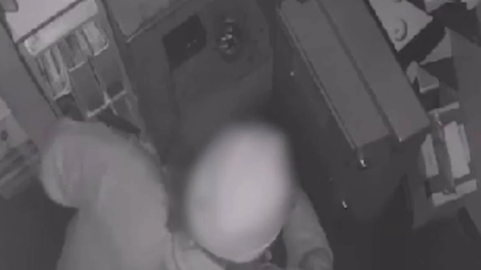 CCTV footage of a staff member allegedly stealing cash from the Shakespeare Tavern. (Photo / video grab)
