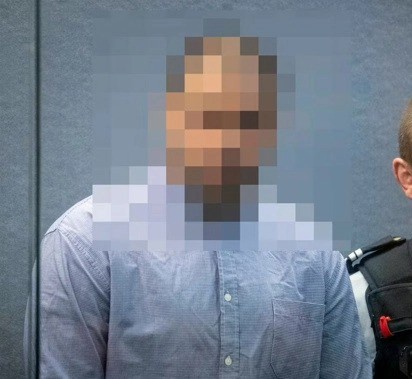 A man with name suppression appears in the High Court at Auckland for sentencing, charged with plans to commit a terrorist attack in Auckland against non-Muslims. Photo / Jason Oxenham