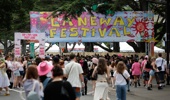 People arrive at Laneway Festival, Western Springs, Auckland, on 5th February 2026. Herald photo by Sylvie Whinray