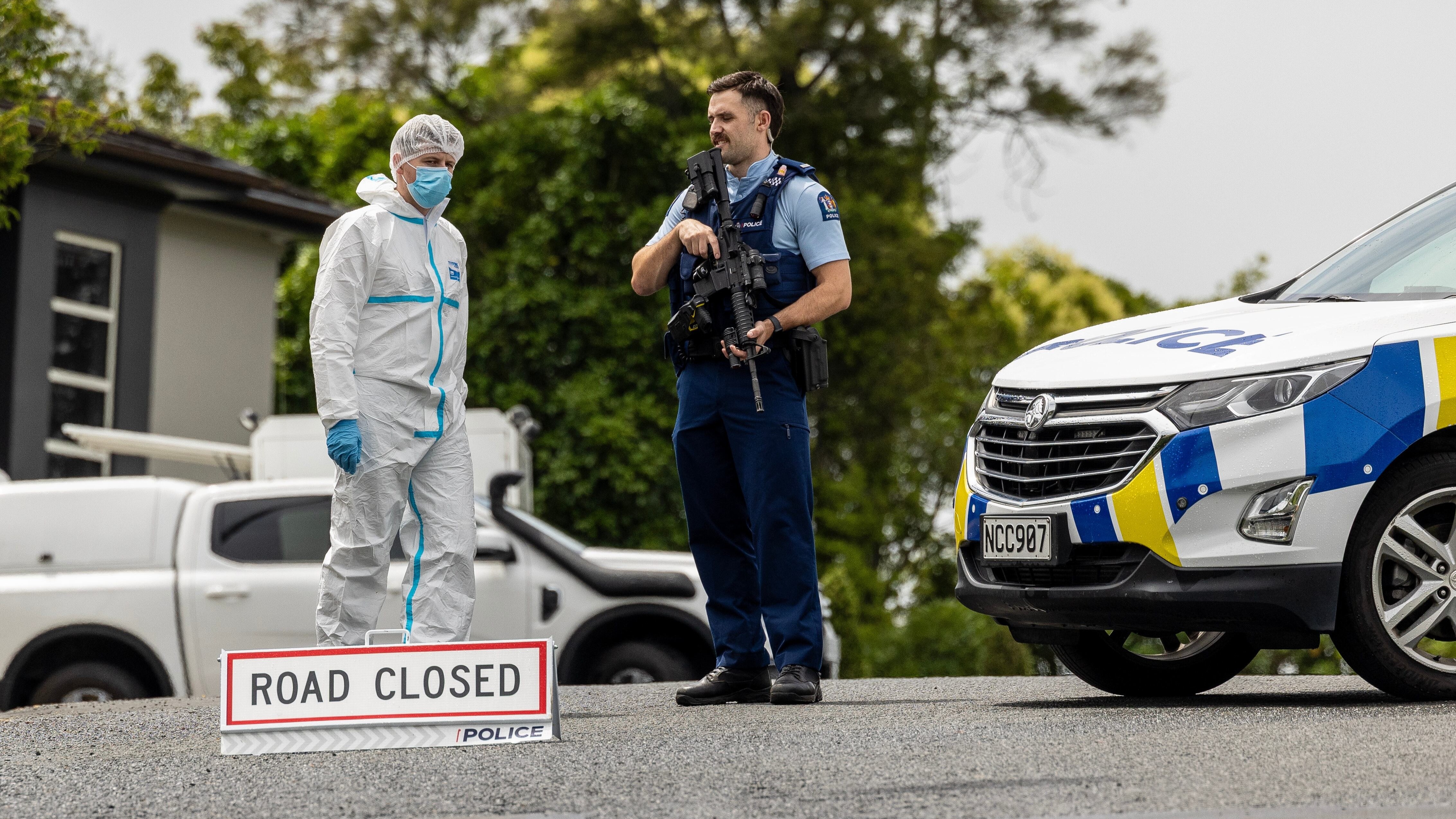 Hamilton homicide: Armed officers at street cordon as police probe Lake Cres death