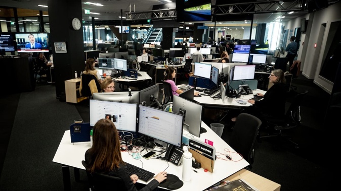 Our award-winning newsroom continues to produce some of the biggest and most important stories from around Aotearoa. Photo / Dean Purcell