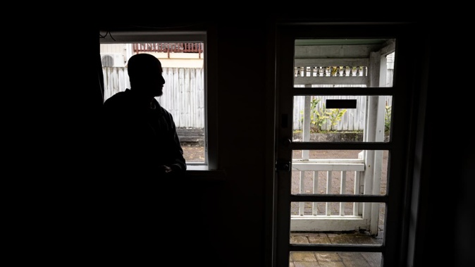 Bus driver Stefan is resting at home after he was slashed in the neck during an attacked by a passenger on his N22 bus route. Photo / Dean Purcell