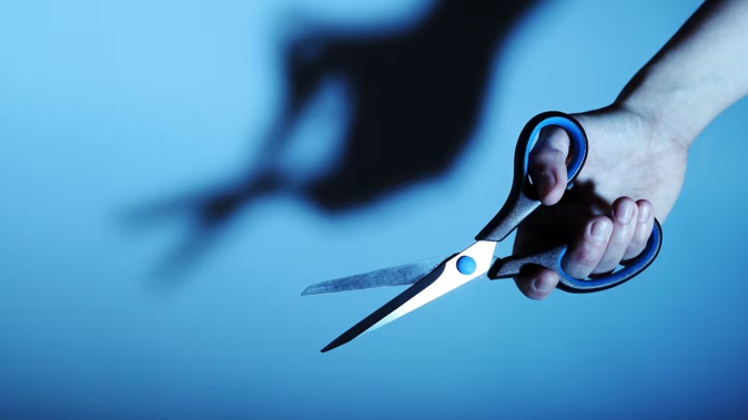Teachers were attacked with scissors at a Christchurch school.