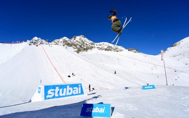 Ruby Star Andrews in action in Stubai, Austria. Photo: RNZ
