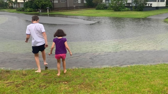Flooding, slip and major road damage have marred two consecutive holiday weekends for the Coromandel. Photo / RNZ/ Veronica Schmidt