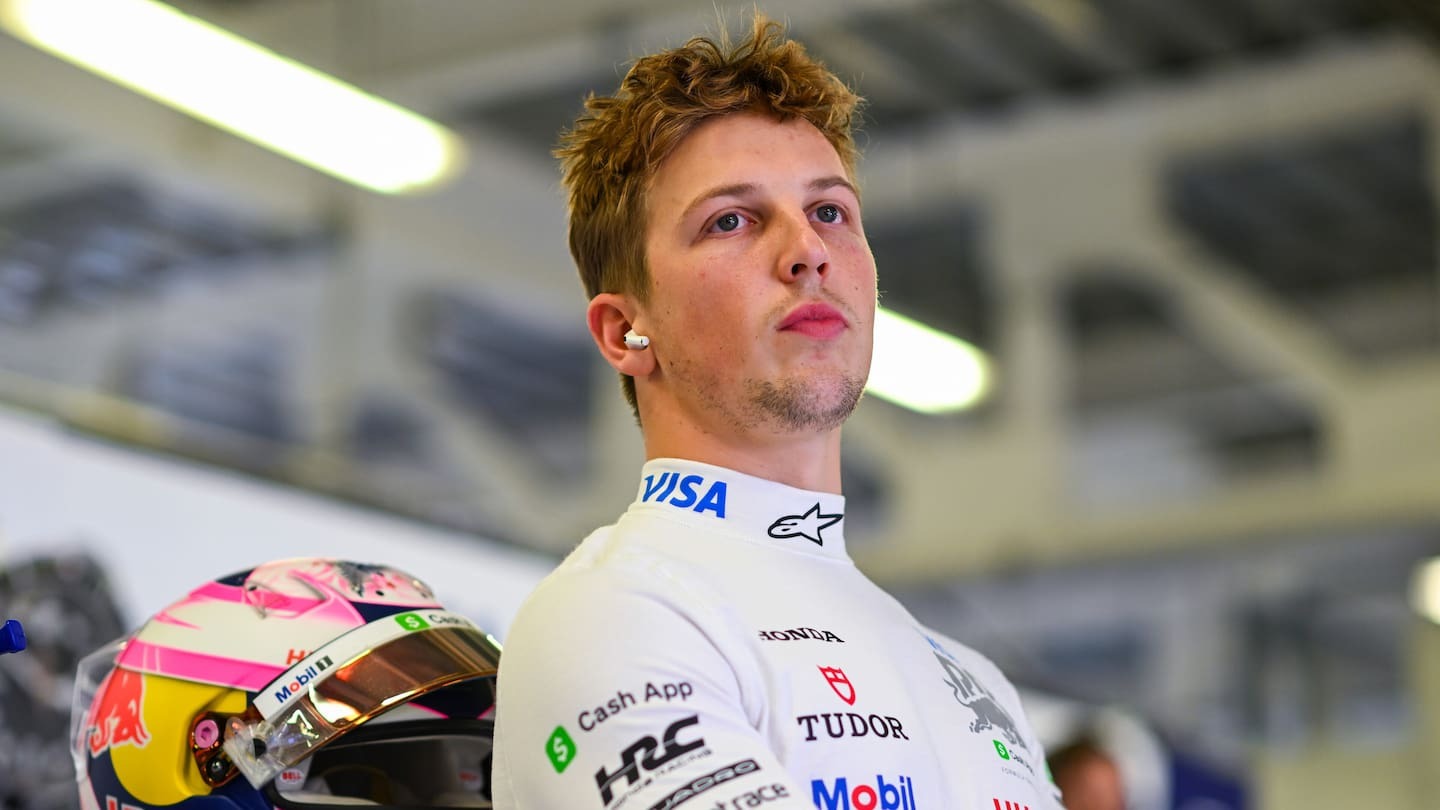 Liam Lawson at the Mexican Grand Prix. Photo / Red Bull