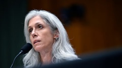Susan Monarez appeared before the Senate health committee in June when they considered whether to confirm her to lead the Centres for Disease Control and Prevention. Photo / Matt McClain, The Washington Post