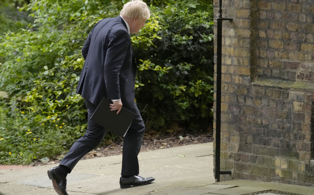 A report into lockdown-breaching U.K. government parties says blame for a "culture" of rule-breaking in Prime Minister Boris Johnson's office must rest with those at the top. Photo / AP