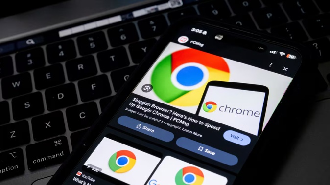 A US federal judge has rejected the US government's demand that Google sell its Chrome web browser as part of a major antitrust case but imposed sweeping remedies aimed at restoring competition in online search. Photo / AFP, Brandon Bell