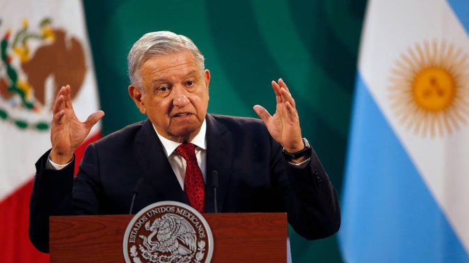 President Andrés Manuel López Obrador. Photo / AP